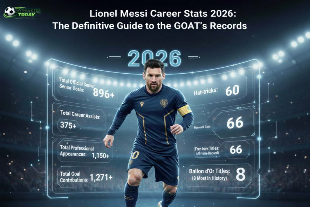 Lionel Messi Career Stats 2026: The GOAT’s Goals, Assists & Records
