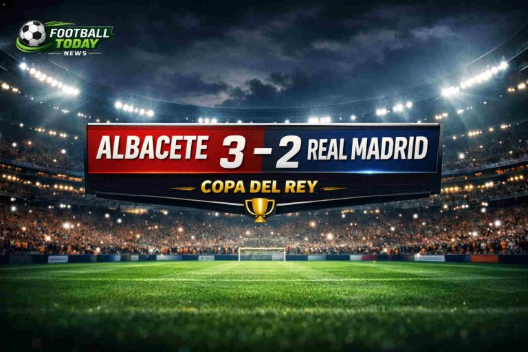 The Giant Killers Albacete Stuns Real Madrid 3-2 in a Historic Copa del Rey Upset