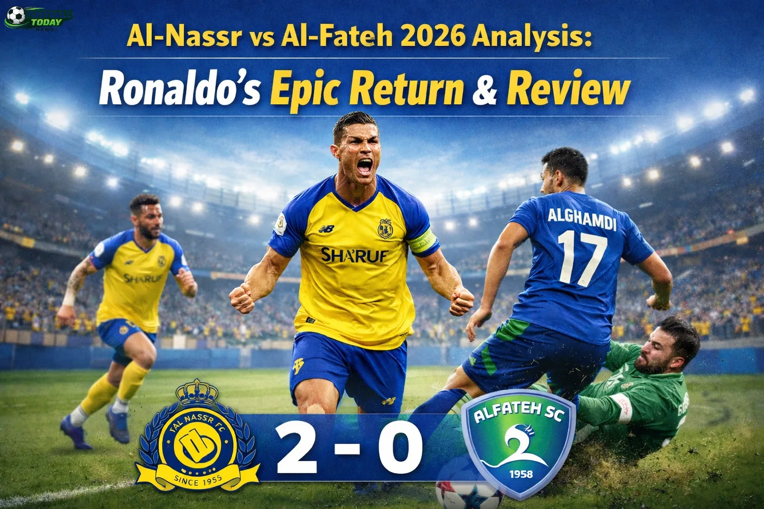 Al-Nassr vs Al-Fateh 2026 Analysis: Ronaldo’s Epic Return & Review